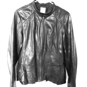 Faux Leather Jacket
